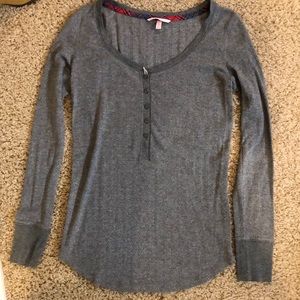 Victoria’s Secret long-sleeve pajama shirt